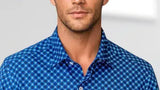 Retro Blues Long Sleeve Tech Shirt - Buki - Flyclothing LLC