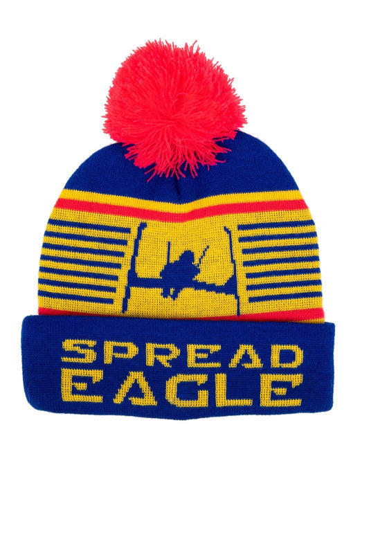 The Spread Eagle | Retro Ski Beanie - Shinesty