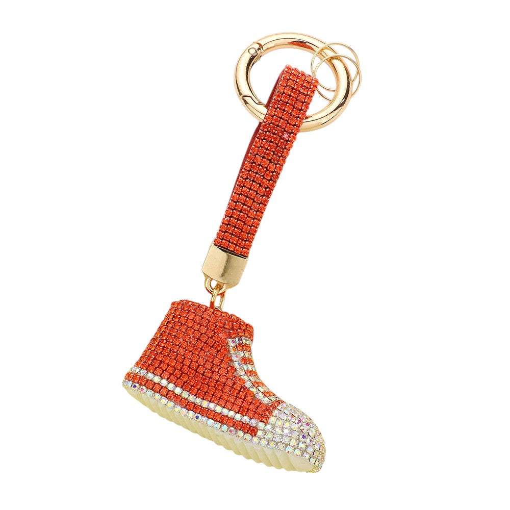 Rhinestone Pave Sneaker Bag Charm - Madeline Love - Flyclothing LLC
