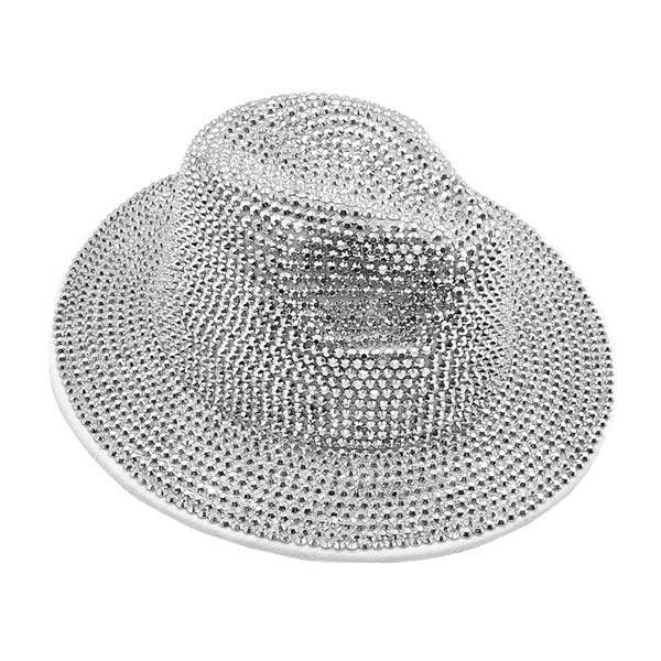 Bling Studded Panama Hat - Madeline Love - Flyclothing LLC