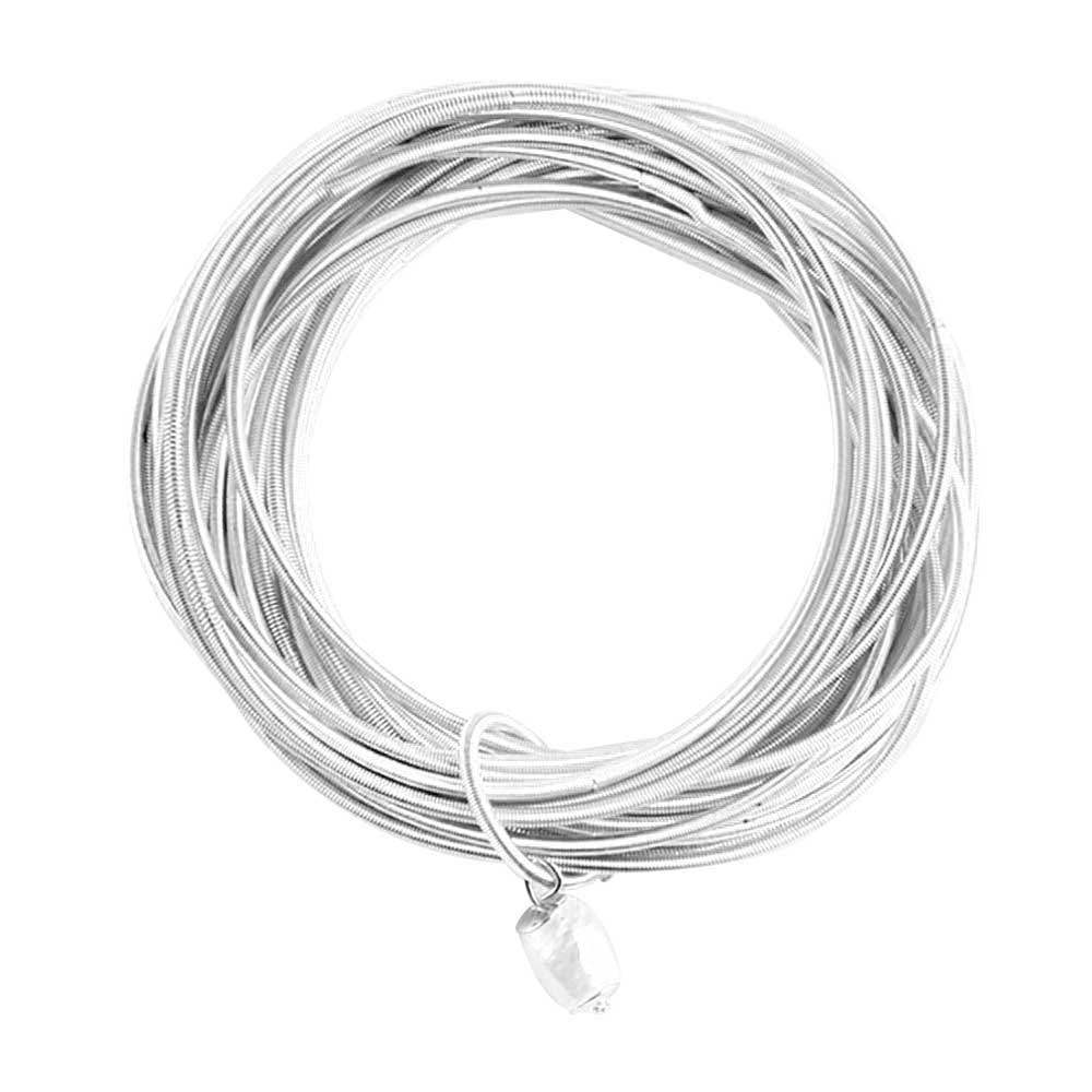 Freshwater Pearl Charm Guitar String Stackable Bracelet - Madeline Love - Flyclothing LLC