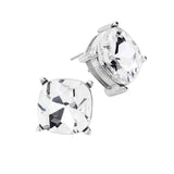 Square Stone Stud Earrings - Madeline Love - Flyclothing LLC