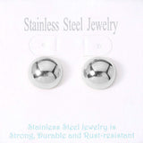 Stainless Steel Dome Stud Earrings - Madeline Love - Flyclothing LLC
