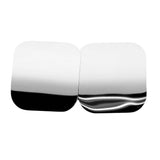 Stainless Steel Square Domed Stud Earrings - Madeline Love - Flyclothing LLC