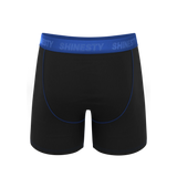 The Rhythm & Blues | Black and Blue Ball Hammock® Pouch Underwear With Fly - Shinesty - Flyclothing LLC