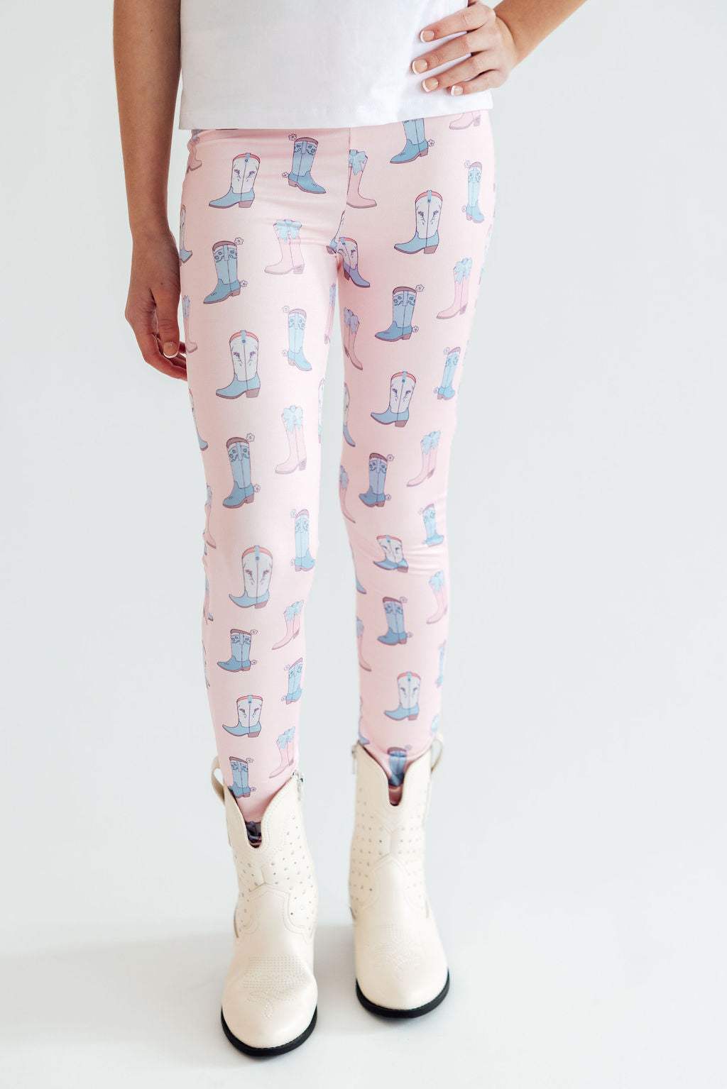 Ribbons & Rodeos Leggings - Mila & Rose ® - Flyclothing LLC