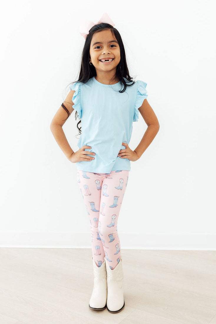 Ribbons & Rodeos Leggings - Mila & Rose ® - Flyclothing LLC
