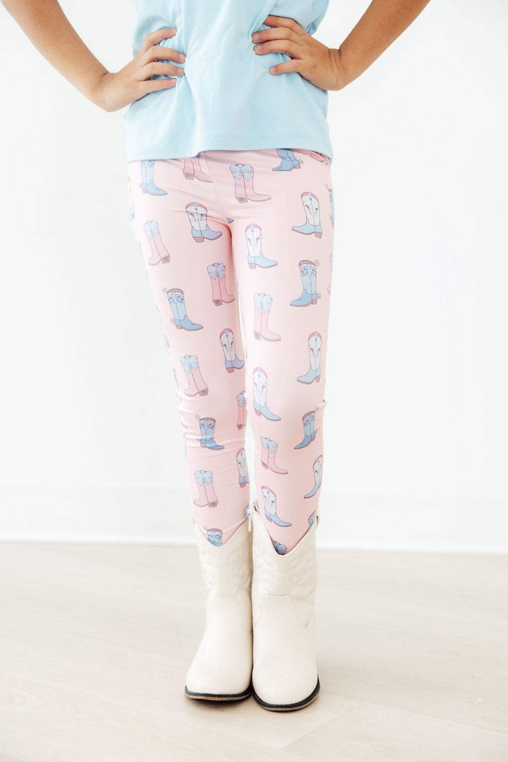 Ribbons & Rodeos Leggings - Mila & Rose ® - Flyclothing LLC