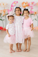 Ribbons & Roses Ruffle Pocket Tee - Mila & Rose ® - Flyclothing LLC