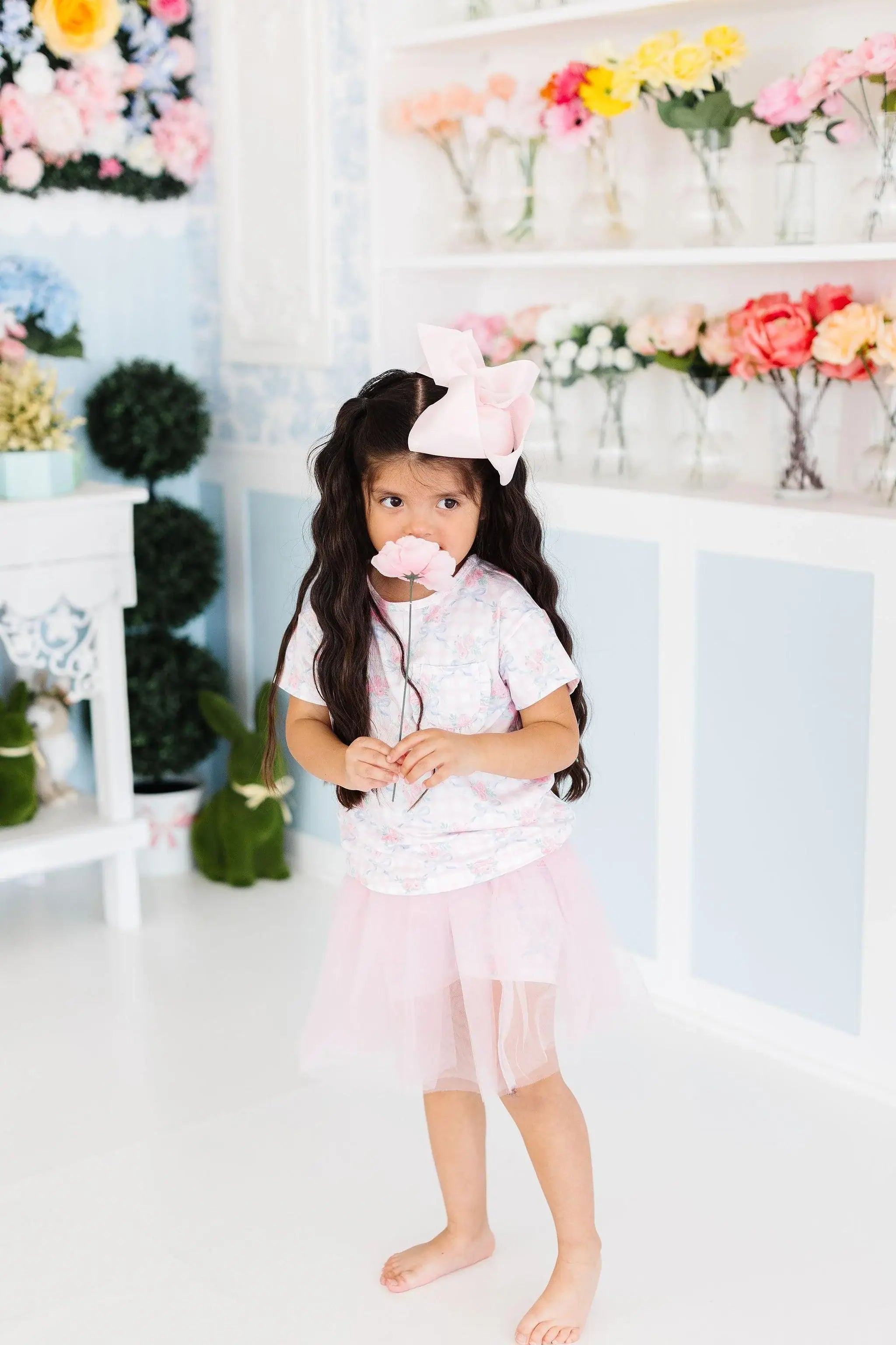Ribbons & Roses Tutu Shorts - Mila & Rose ® - Flyclothing LLC