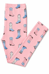 Ribbons & Rodeos Leggings - Mila & Rose ® - Flyclothing LLC