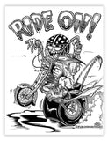 Black Market Art Company Ride On Print