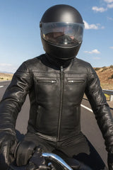 Thunder - Men's Ultra Leather Motorcycle Jacket - Unik Just for Bikers - Flyclothing LLC