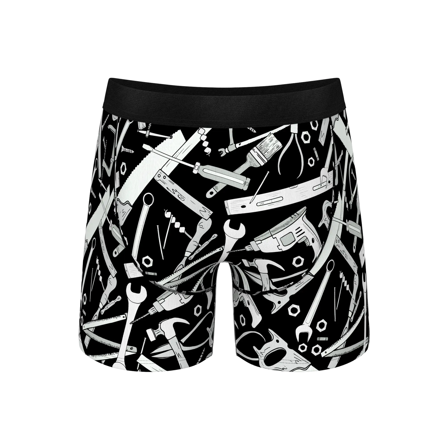 The Righty Tighty | Wrench Ball Hammock® Pouch Underwear With Fly - Shinesty - Flyclothing LLC