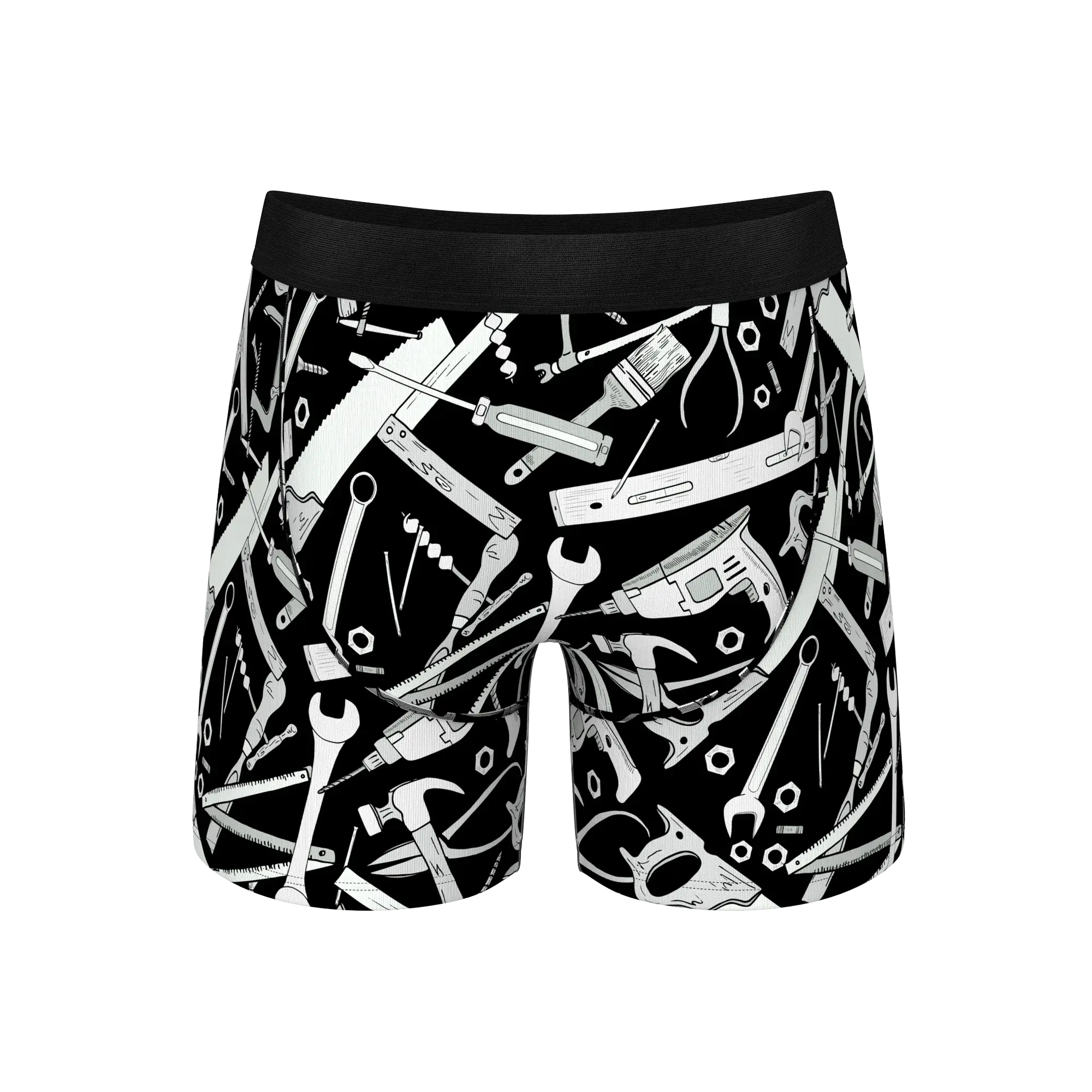 The Righty Tighty | Wrench Ball Hammock® Pouch Underwear With Fly - Shinesty - Flyclothing LLC
