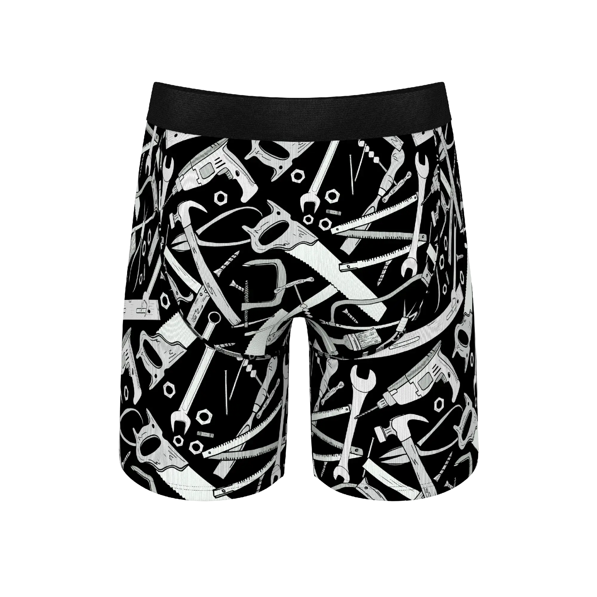 The Righty Tighty | Wrench Long Leg Ball Hammock® Pouch Underwear With Fly - Shinesty - Flyclothing LLC