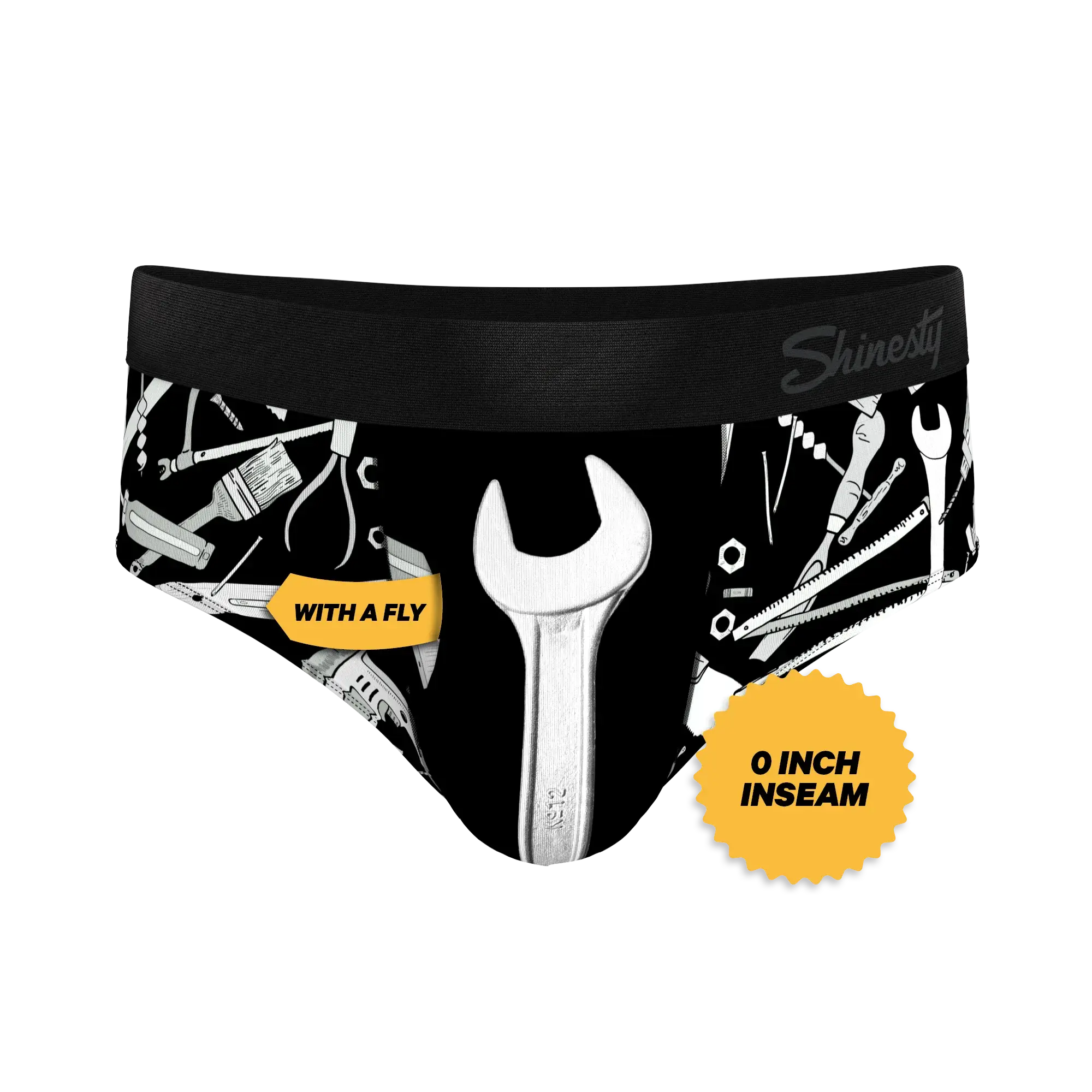 The Righty Tighty | Wrench Ball Hammock® Pouch Underwear Briefs - Shinesty - Flyclothing LLC