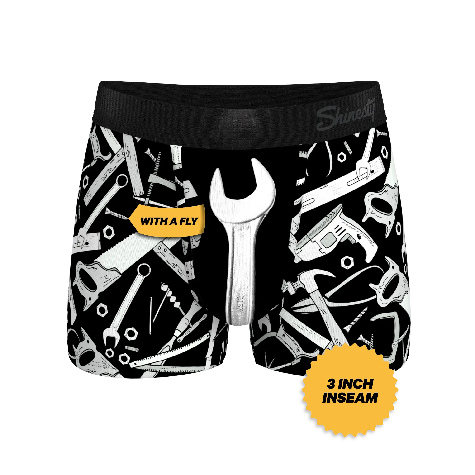 The Righty Tighty | Wrench Ball Hammock® Pouch Trunks Underwear - Shinesty - Flyclothing LLC