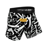 The Righty Tighty | Wrench Ball Hammock® Pouch Underwear With Fly - Shinesty - Flyclothing LLC