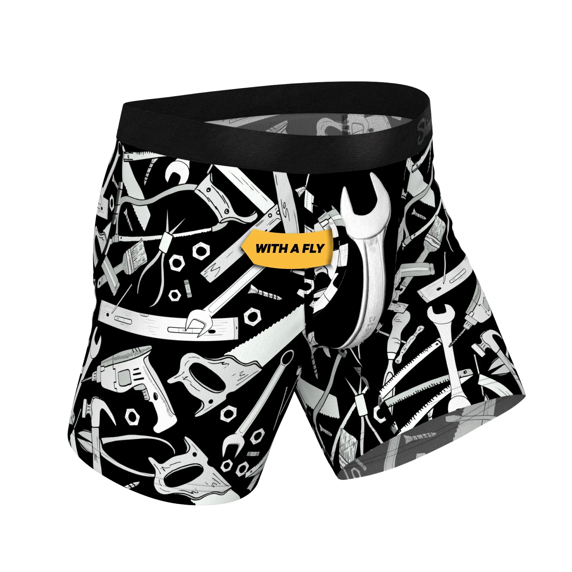 The Righty Tighty | Wrench Ball Hammock® Pouch Underwear With Fly - Shinesty - Flyclothing LLC