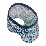 The Rio Grande | Abstract Navy Line Boy's Boxer Briefs - Shinesty - Flyclothing LLC