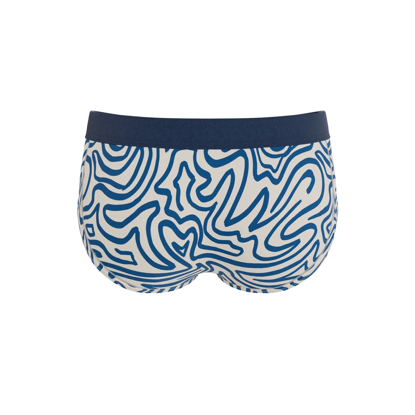 The Rio Grande | Abstract Navy Line Ball Hammock® Pouch Underwear Briefs - Shinesty - Flyclothing LLC