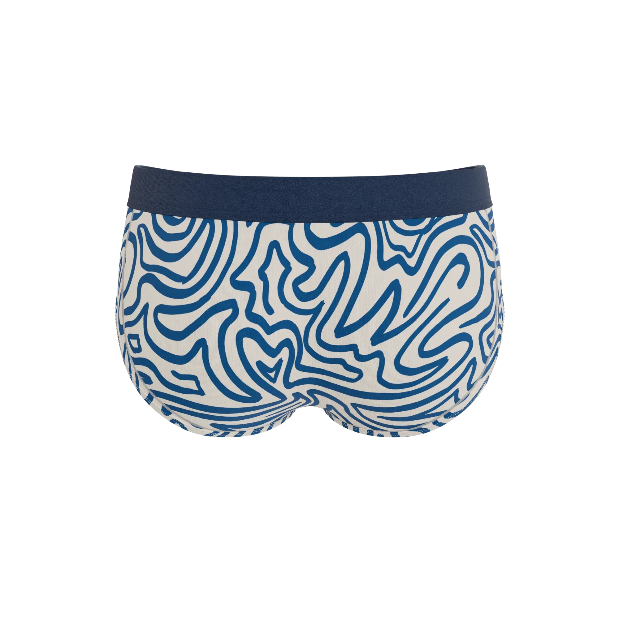 The Rio Grande | Abstract Navy Line Ball Hammock® Pouch Underwear Briefs - Shinesty - Flyclothing LLC