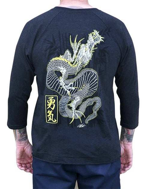 Black Market Art Company Rise Above Men's Raglan - Black Market Art Company - Flyclothing LLC