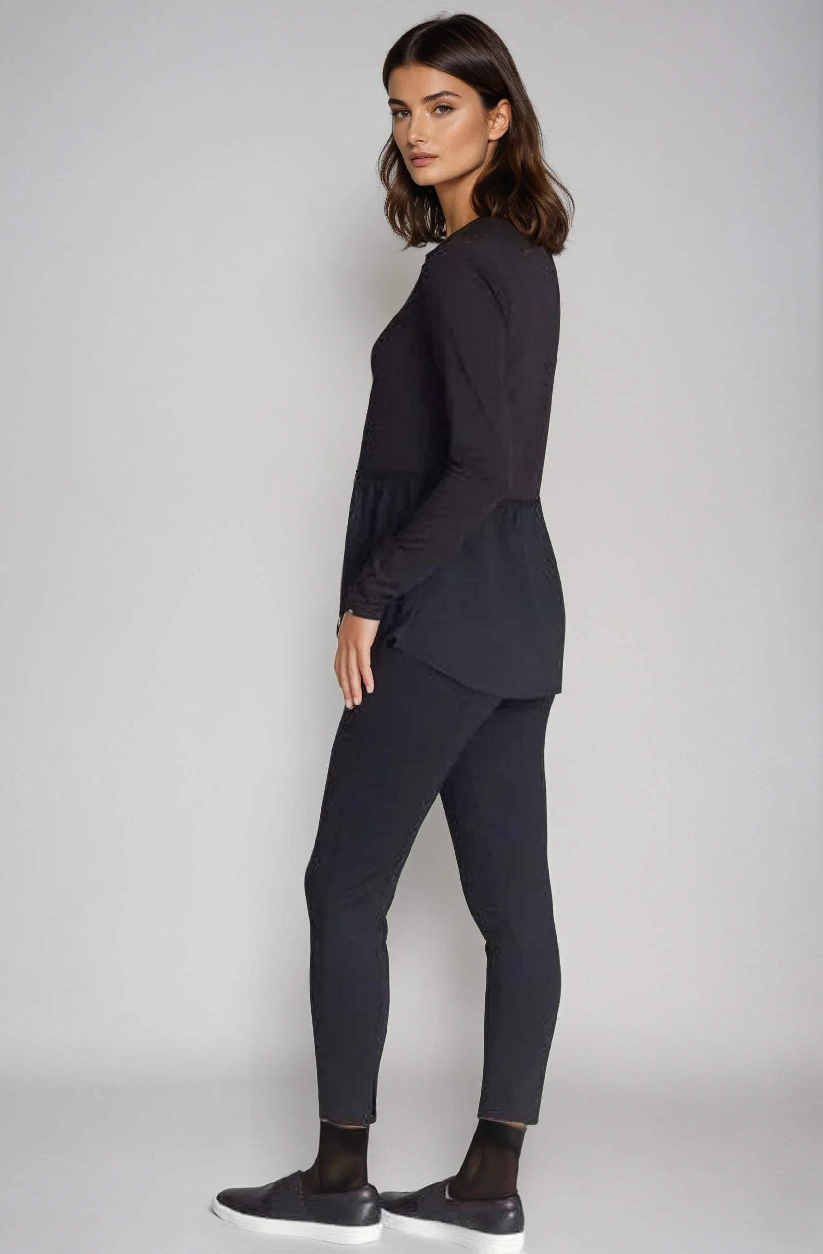 Rise & Shine Legging Pant (Black) - Buki - Flyclothing LLC