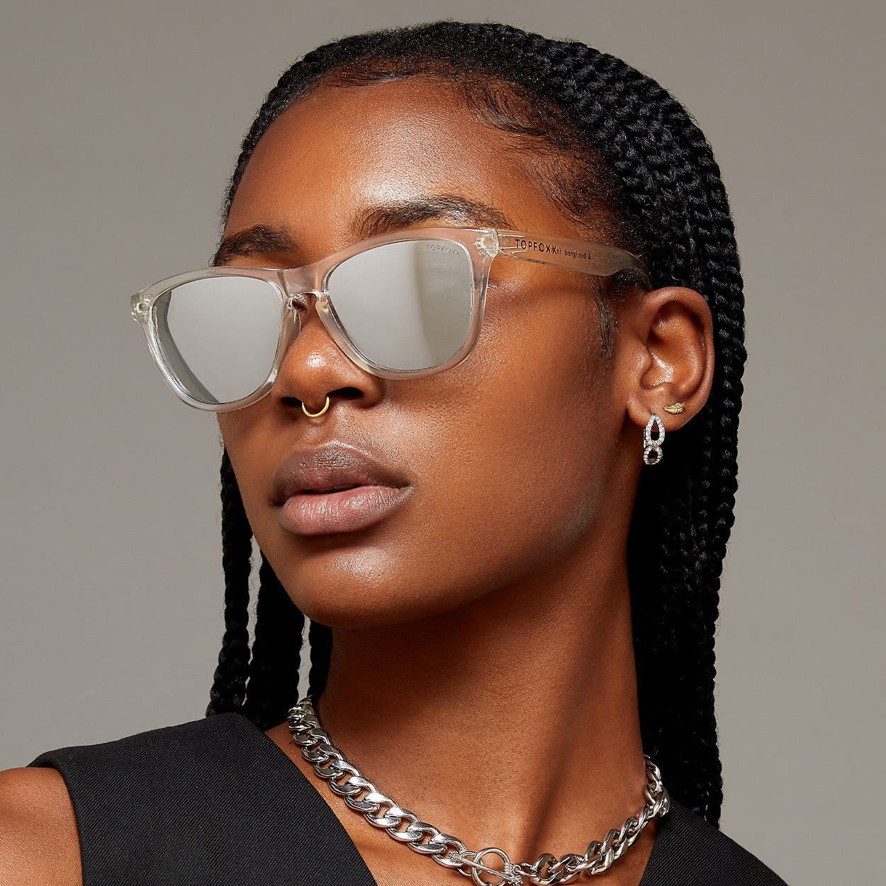 Rise Up - Revo® Mirrored Silver - TopFoxx - Flyclothing LLC