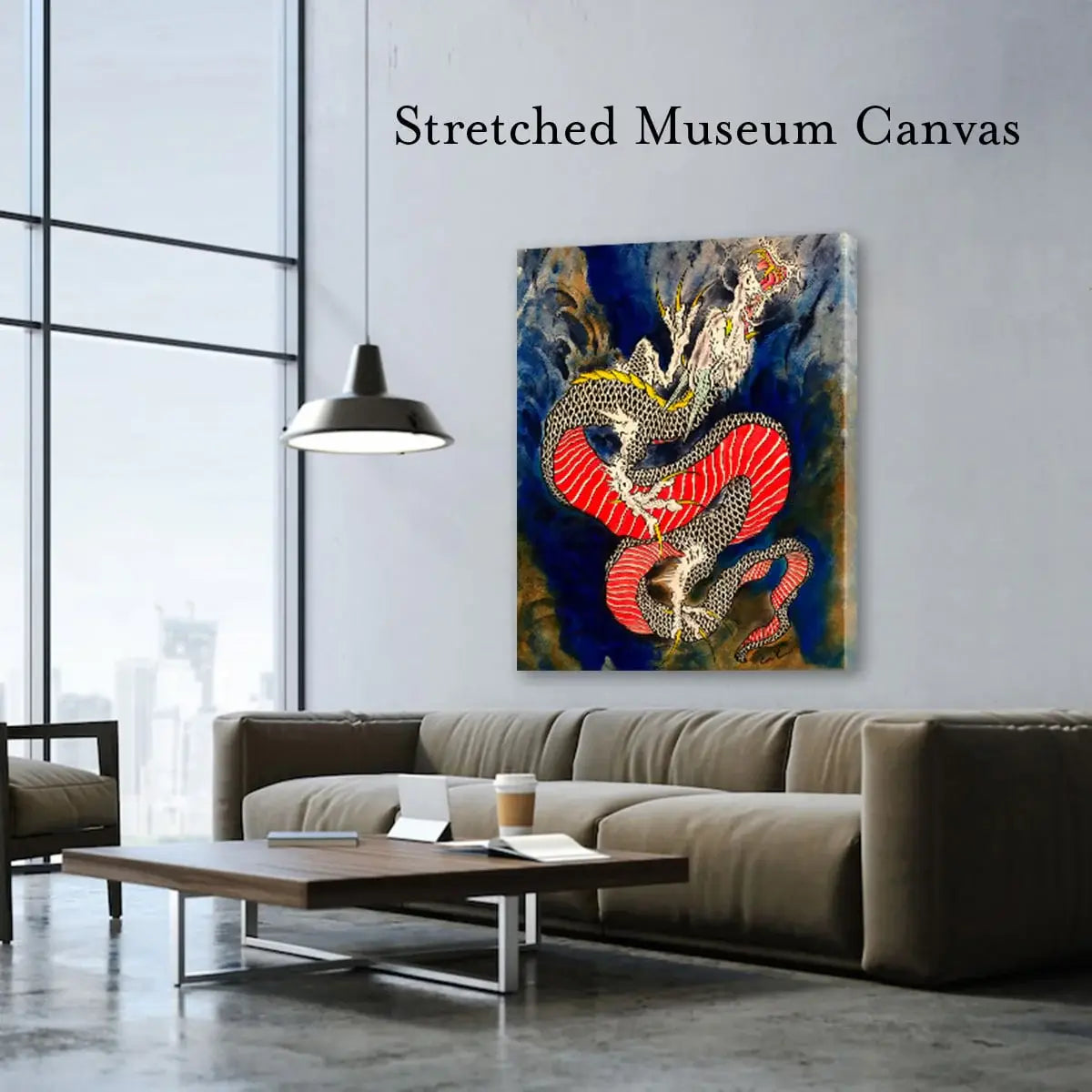 Black Market Art Company Rising Dragon Print - Black Market Art Company - Flyclothing LLC