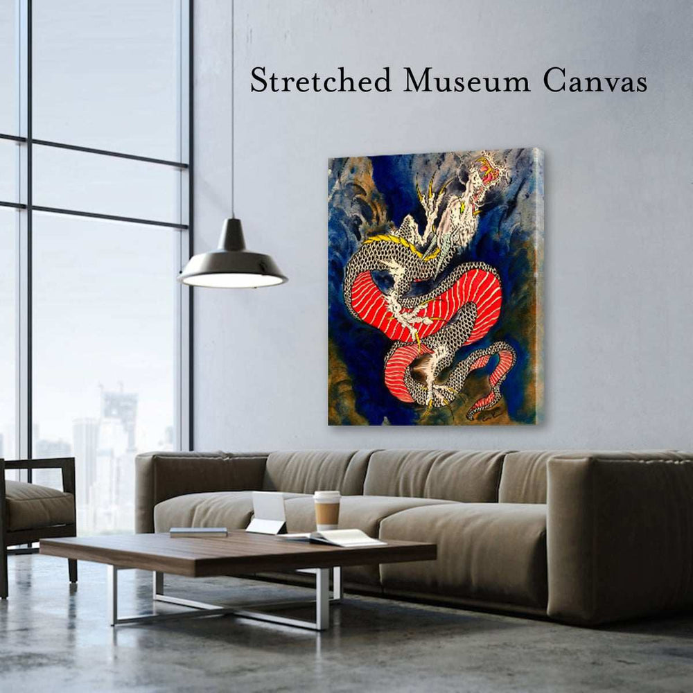 Black Market Art Company Rising Dragon Print - Black Market Art Company - Flyclothing LLC