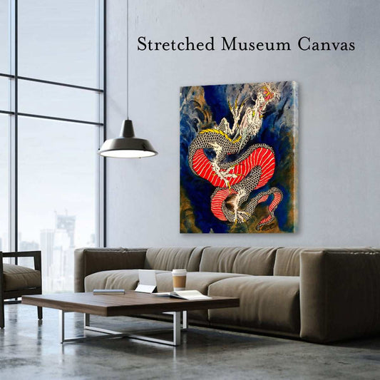 Black Market Art Company Rising Dragon Print - Black Market Art Company - Flyclothing LLC