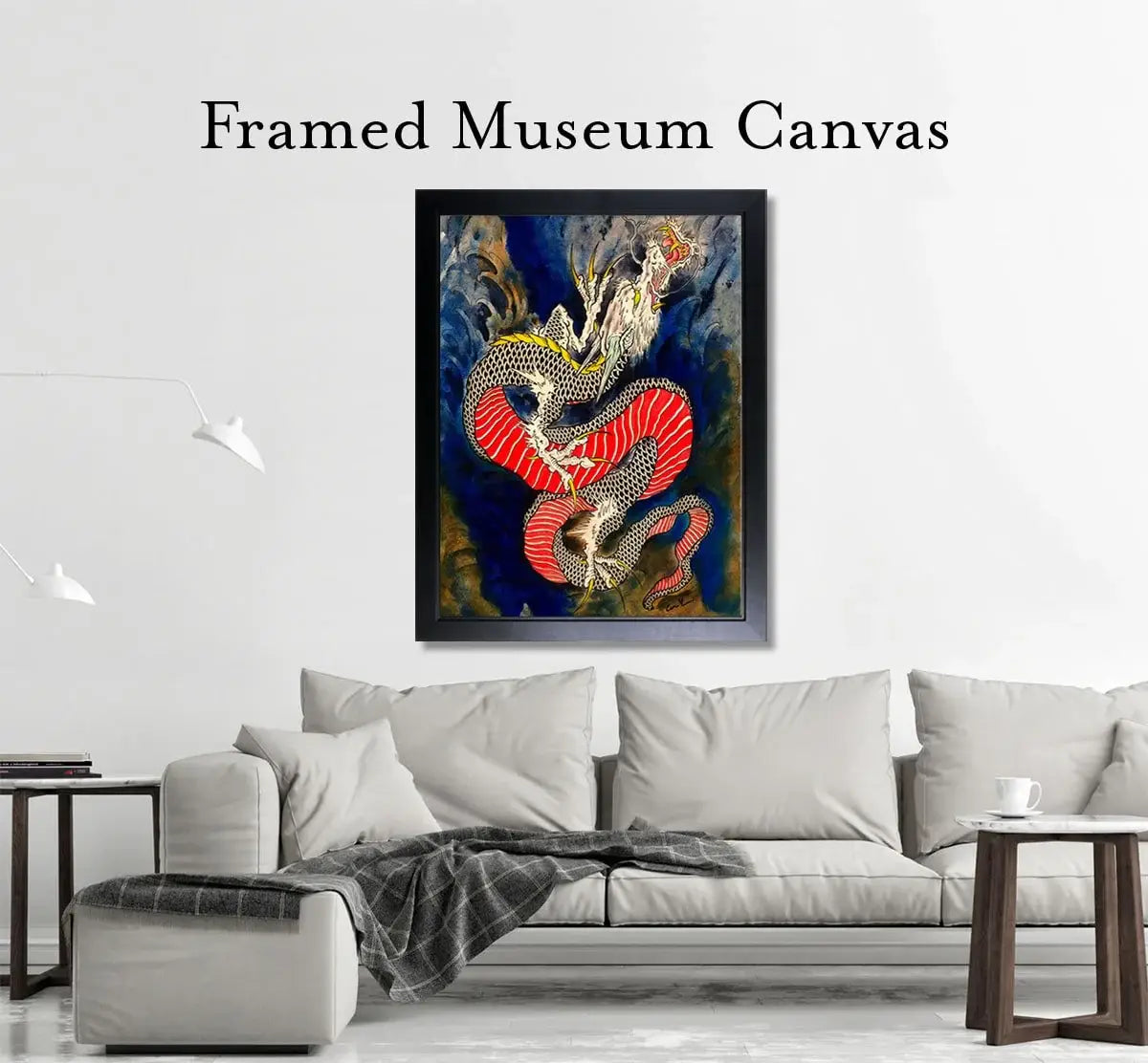 Black Market Art Company Rising Dragon Print - Black Market Art Company - Flyclothing LLC