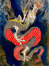 Black Market Art Company Rising Dragon Print - Black Market Art Company - Flyclothing LLC
