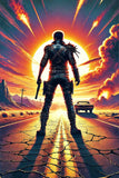 Black Market Art Company ROAD WARRIOR & Classic Movie Art Prints Print