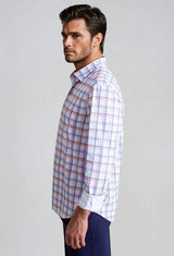 Rob Plaid Long Sleeve Tech Shirt - Buki - Flyclothing LLC