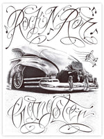 Black Market Art Company Rock & Roll Gangster Print