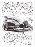 Black Market Art Company Rock & Roll Gangster Print