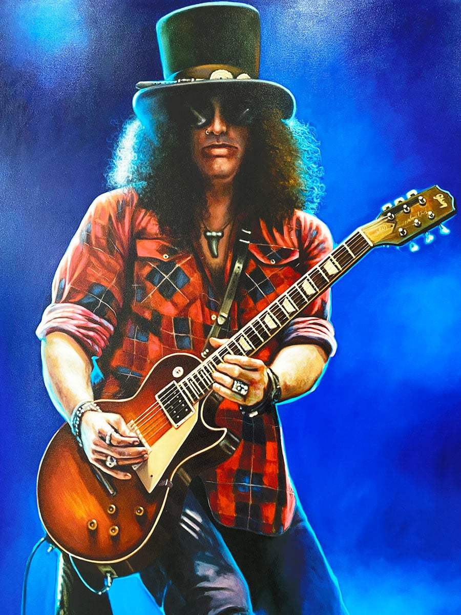 Black Market Art Company Rock Star Print - Black Market Art Company - Flyclothing LLC