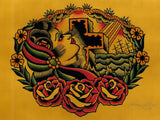 Black Market Art Company Rock of Ages Gypsy Print