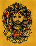 Black Market Art Company Rock of Ages Jesus Print