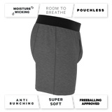 The Rock Solid | Mild Grey Boxers - Shinesty - Flyclothing LLC