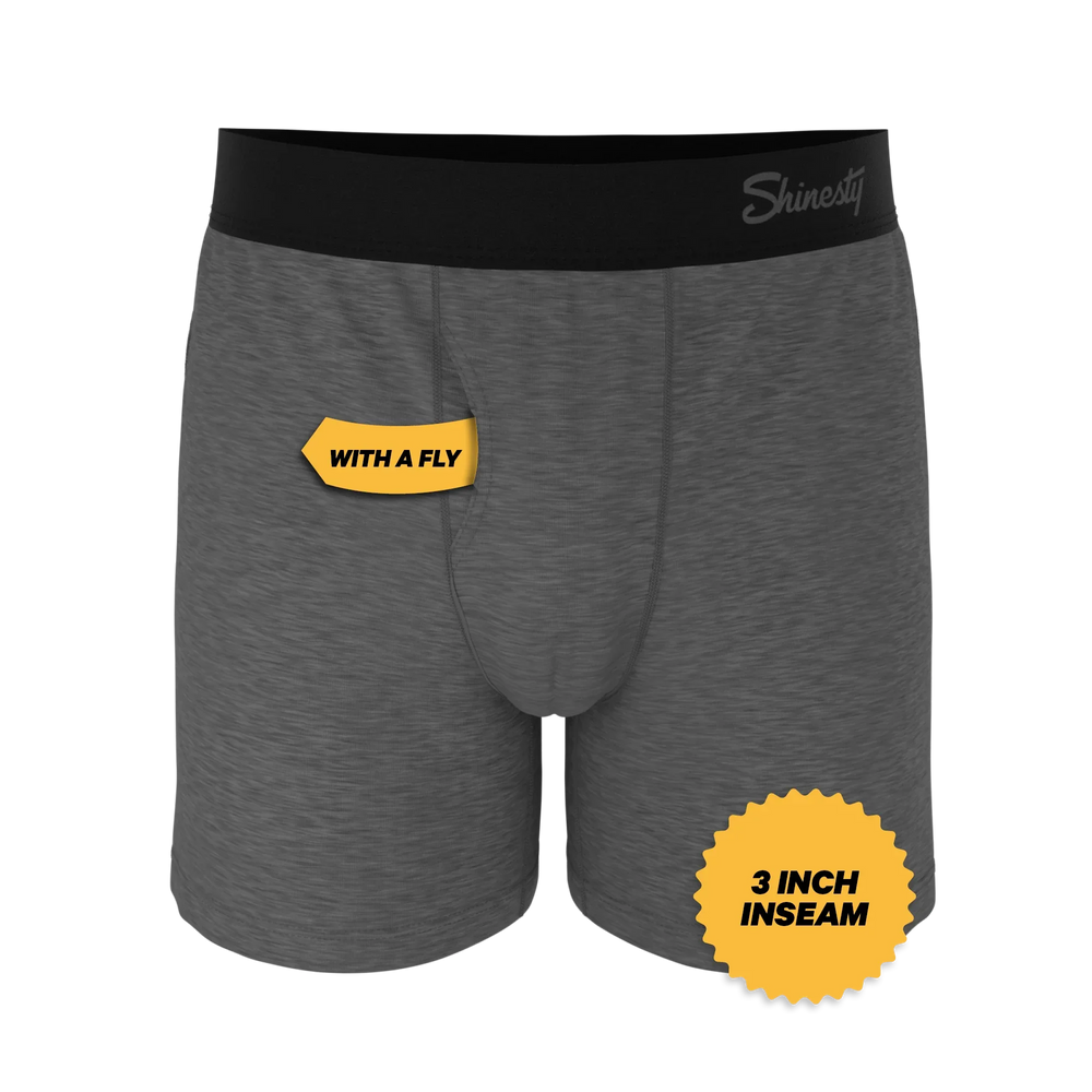 The Rock Solid | Mild Grey Boxers - Shinesty - Flyclothing LLC