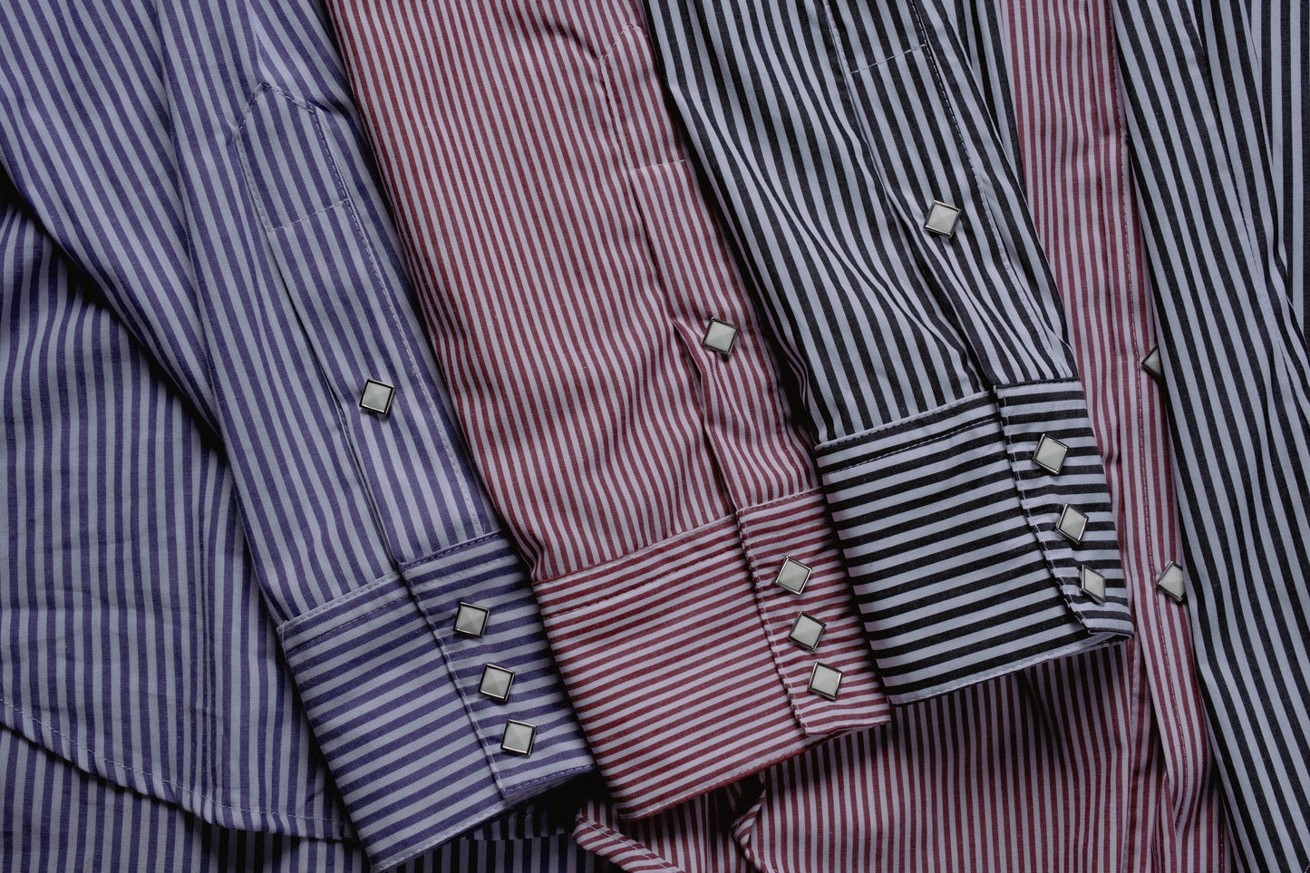 Rockmount Ranch Wear Men's Fine Navy Stripe Western Shirt - Rockmount Clothing - Flyclothing LLC