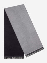 Romeo (blue/grey) - Italian warm and soft scarf made from 100% wool - Leather Gloves Online - Flyclothing LLC