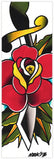 Black Market Art Company Rose Dagger Print