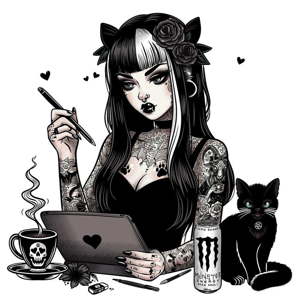 Black Market Art Company Gizmo Print - Black Market Art Company - Flyclothing LLC