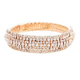 Rhinestone Pave Evening Bracelet - Madeline Love - Flyclothing LLC