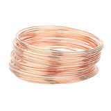 30PCS Thin Metal Bangle Bracelets - Madeline Love - Flyclothing LLC